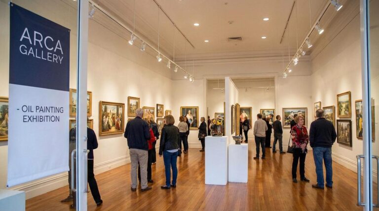 oil paintings exhibition arcagallerdate