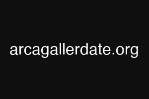 arcagallerdate.org